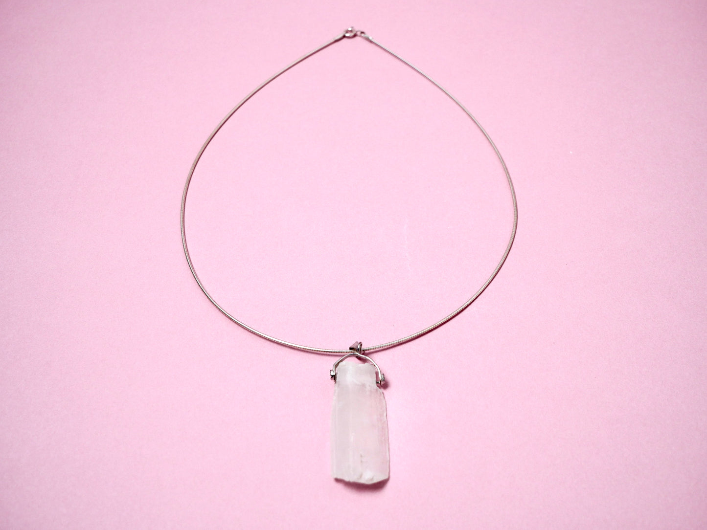 18" Necklace Satin Spar Gemstone