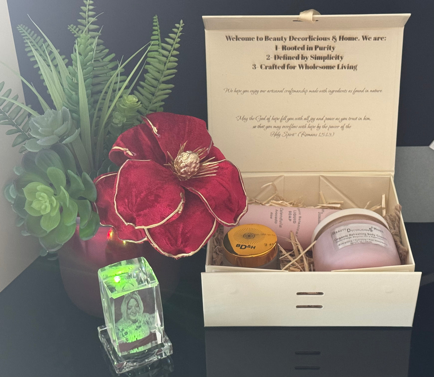 The Grand Velvet & Luxe Custom Gift Box
