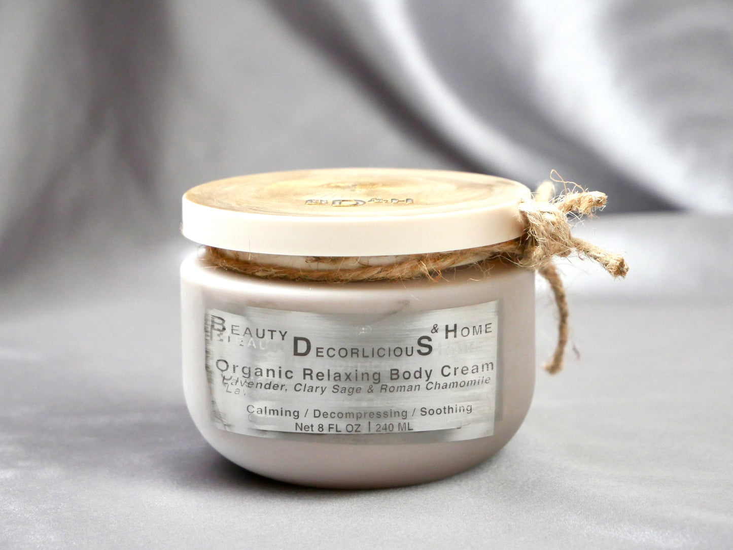 Organic Relaxing Body Cream