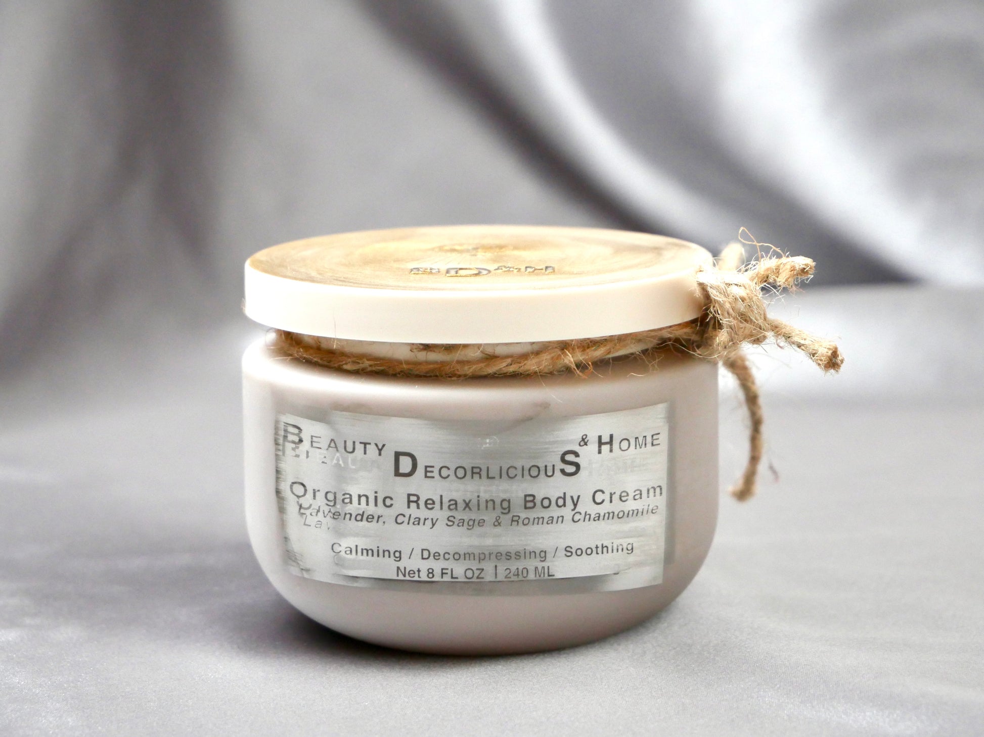 Organic Relaxing Body Cream