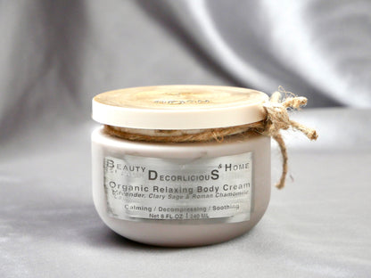 Organic Relaxing Body Cream
