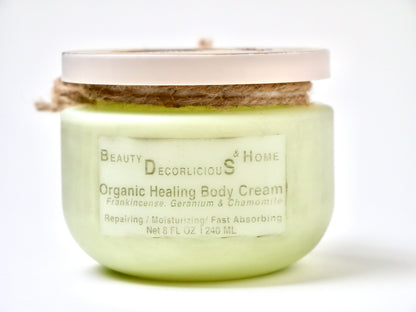 Organic Healing Body Cream