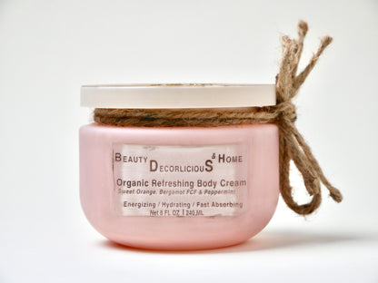 Organic Refreshing Body Cream