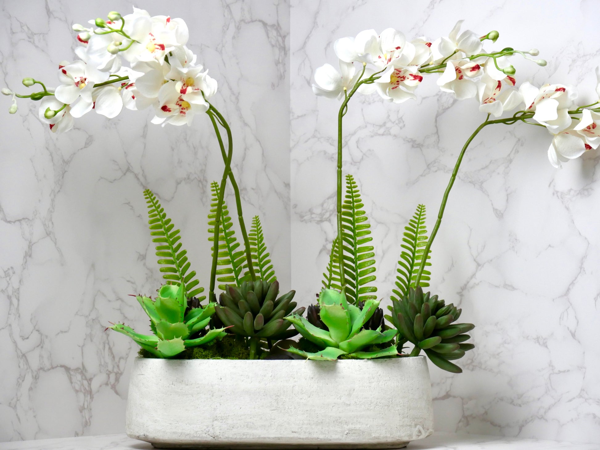 Bouquet d'Orchidée - Faux-Flowers Center Pieces
