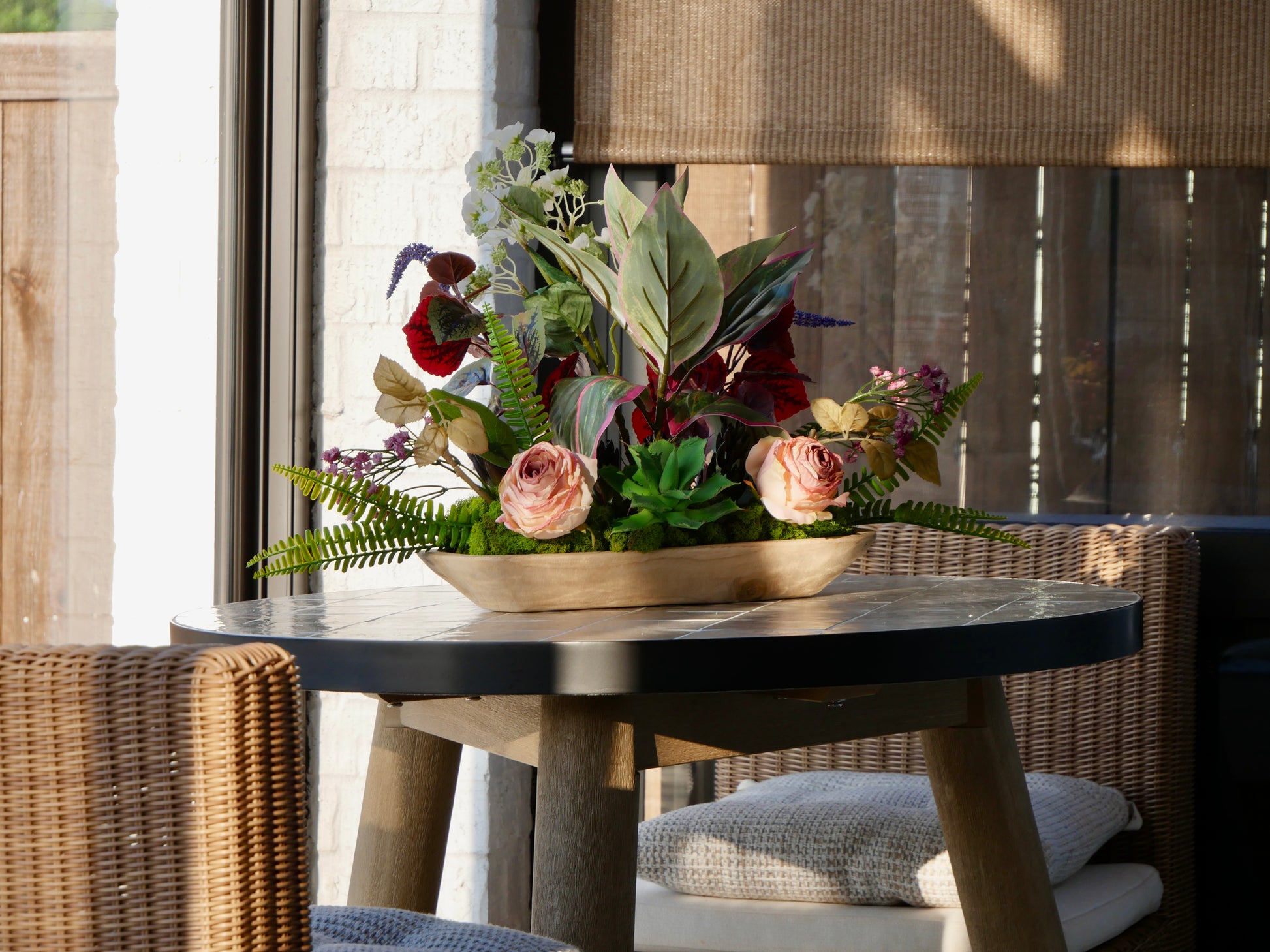 Eden Garden - Faux-Flowers Center Pieces
