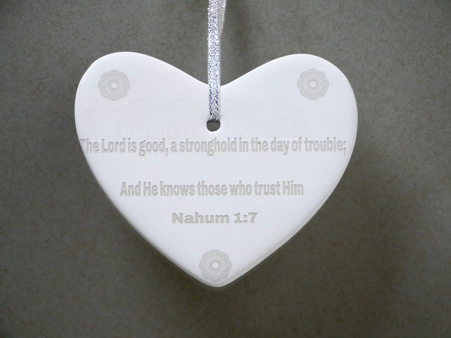 Ceramic Heart Ornament
