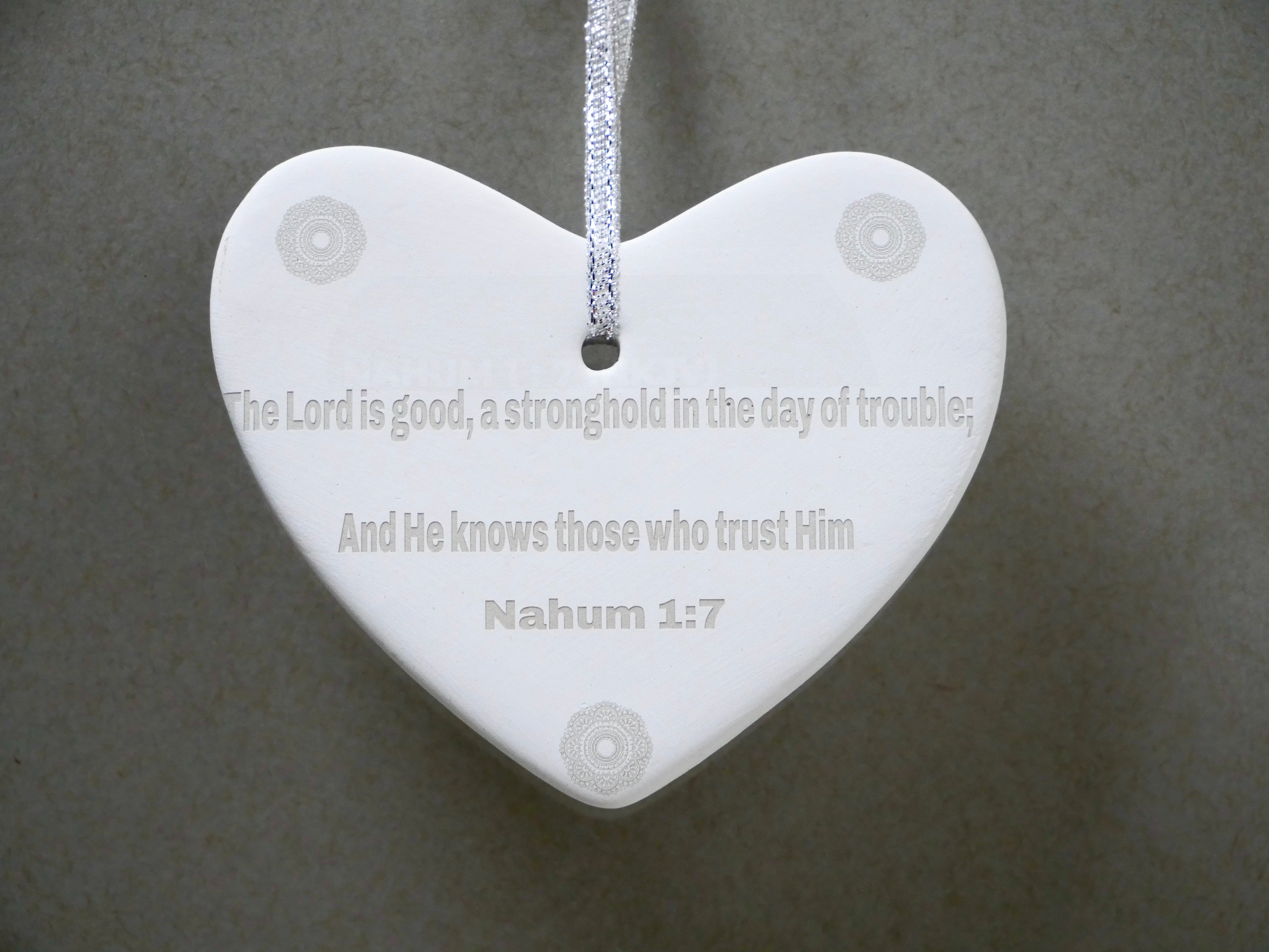 Ceramic Heart Ornament