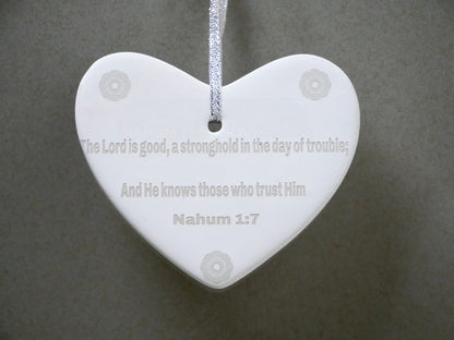 Ceramic Heart Ornament