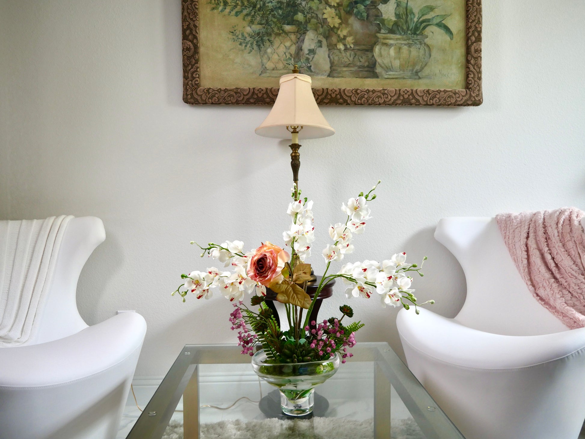 Rose des Sables - Faux-Flowers Center Pieces