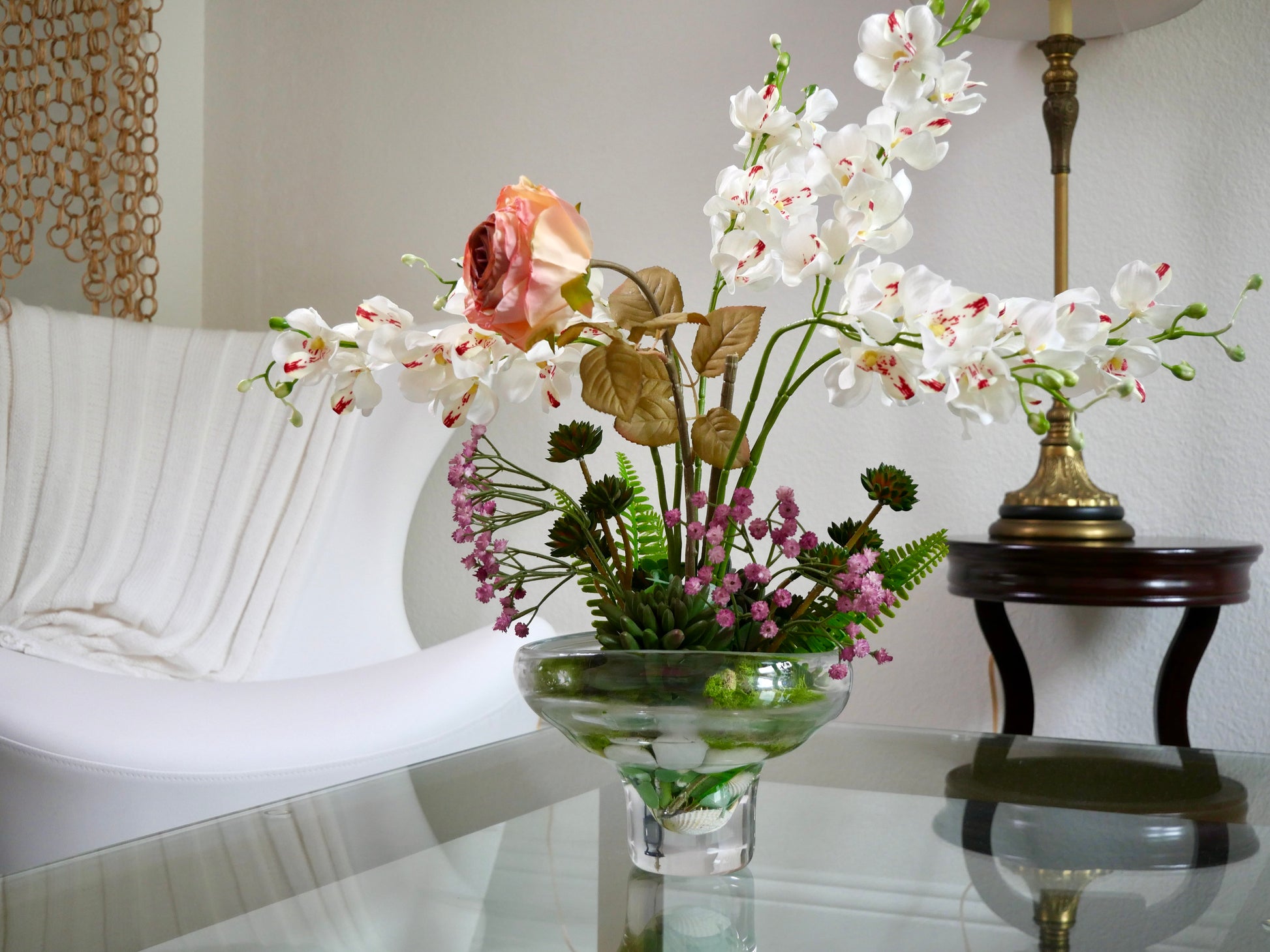 Rose des Sables - Faux-Flowers Center Pieces