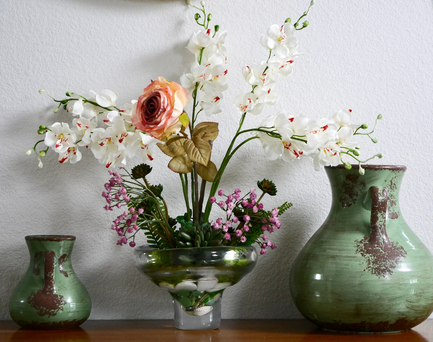 Rose des Sables - Faux-Flowers Center Pieces