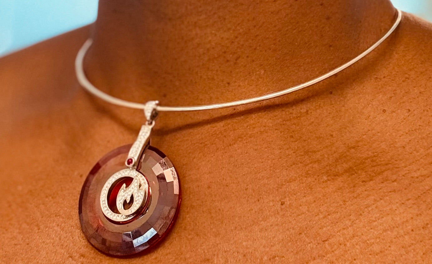16" Convertible Necklace Pierre de Feu