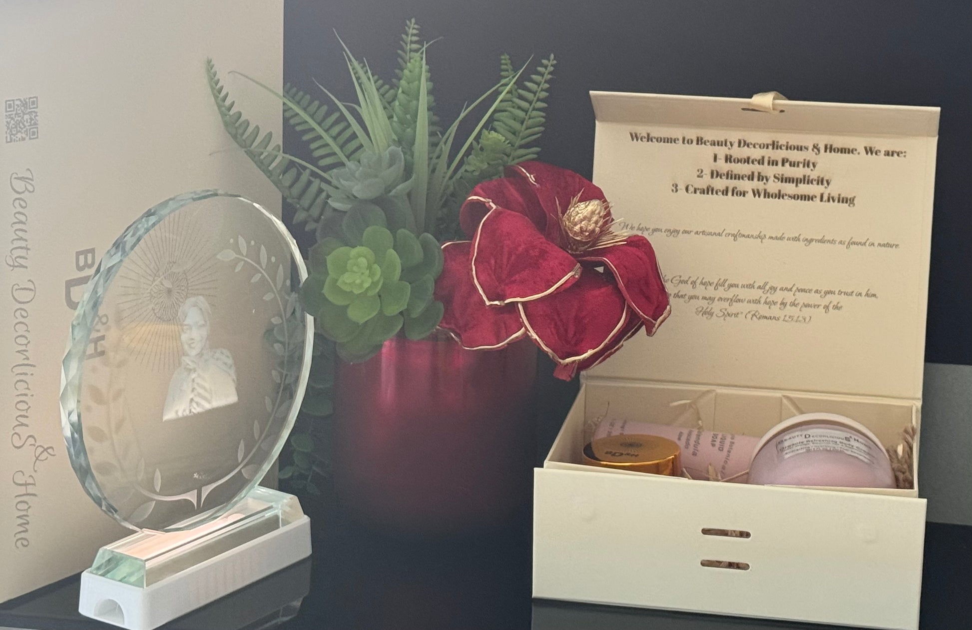 The Grand Velvet & Luxe Custom Gift Box