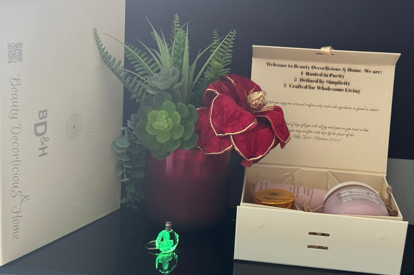 The Grand Velvet & Luxe Custom Gift Box