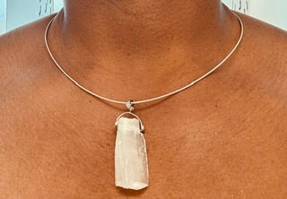 18" Necklace Satin Spar Gemstone